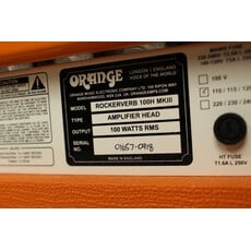 Orange USED Orange Rockerverb 100 MKIII Head (918)