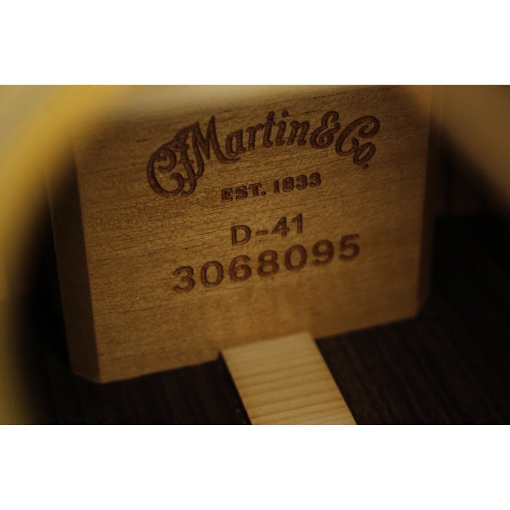 Martin NEW Martin Standard Series D-41 - Natural w/ Aging Toner (095)