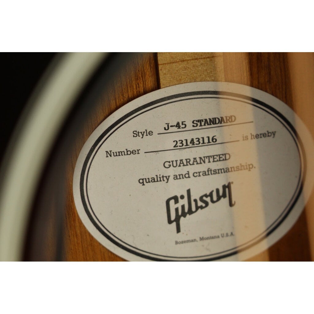 Gibson USED 2023 Gibson J-45 Standard (116)