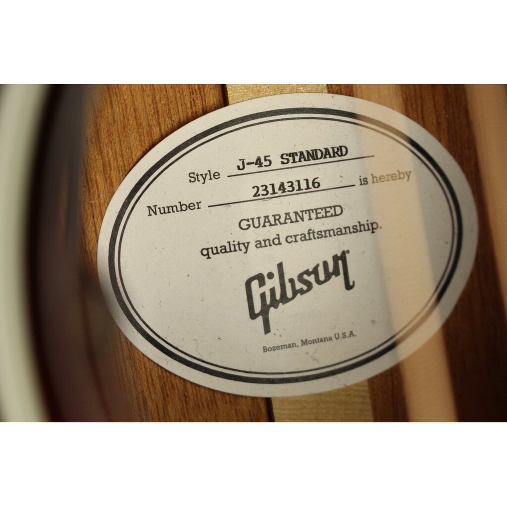 Gibson USED 2023 Gibson J-45 Standard (116)