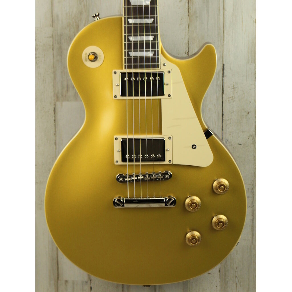 Epiphone DEMO Epiphone Inspired by Gibson Custom 1957 Les Paul Goldtop Reissue - Goldtop (376)