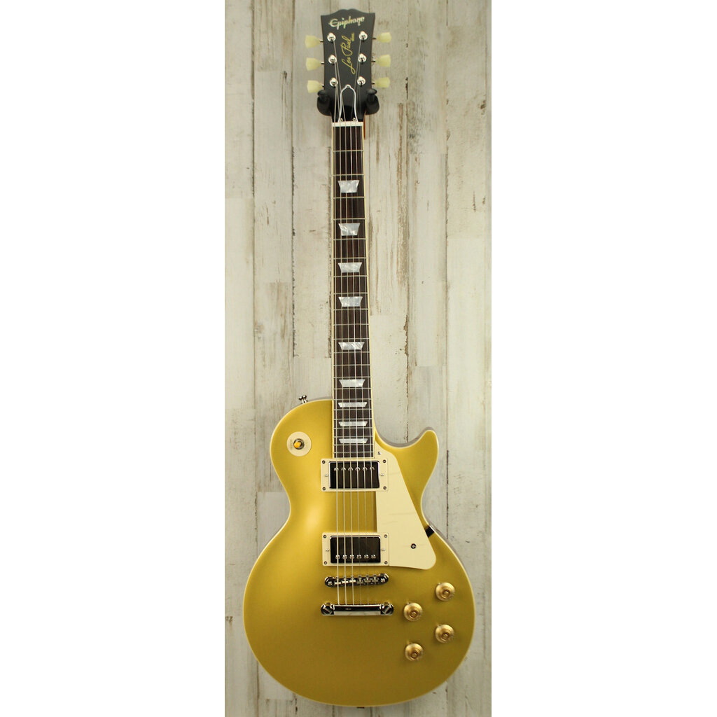 Epiphone DEMO Epiphone Inspired by Gibson Custom 1957 Les Paul Goldtop Reissue - Goldtop (376)
