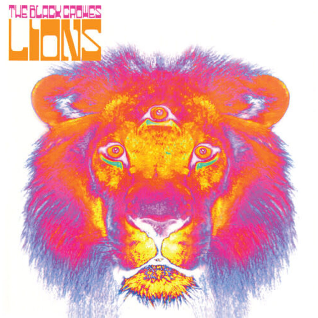 Vinyl NEW The Black Crowes-Lions-2xLP Clear Orange Vinyl