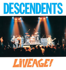 Vinyl NEW Descendents-Liveage!-LP Clear Orange Vinyl