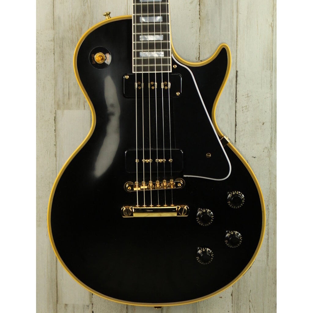 Gibson Custom USED 2026 Gibson Custom 1954 Les Paul Custom Reissue VOS (181)