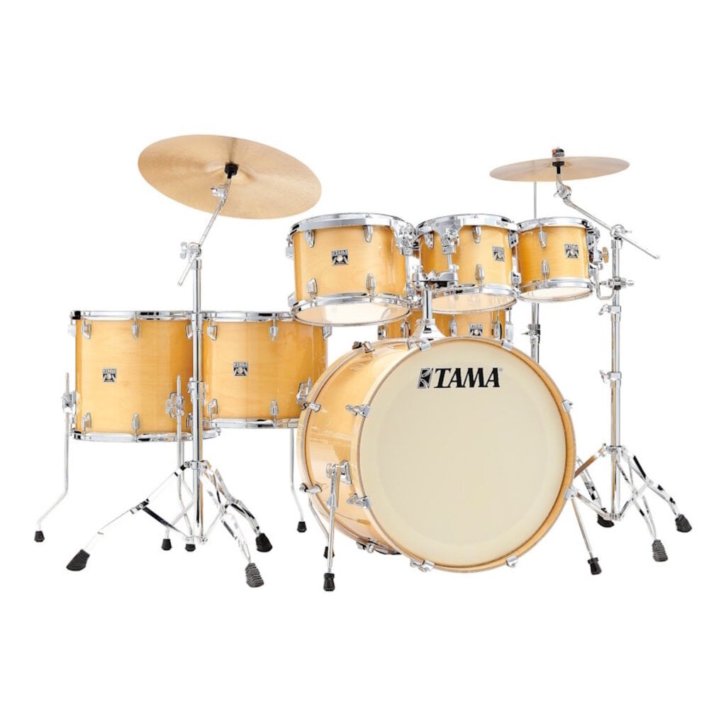 Tama NEW Tama Superstar Classic 7-Piece Shell Pack with Snare Drum - Gloss Natural Blonde