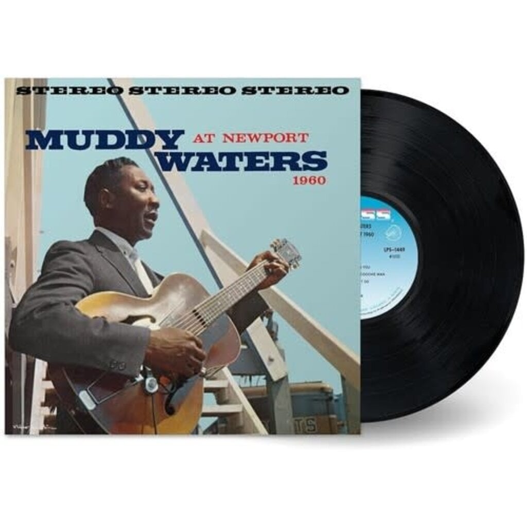 Vinyl NEW Muddy Waters- Muddy Waters at Newport 1960-LP Black Vinyl