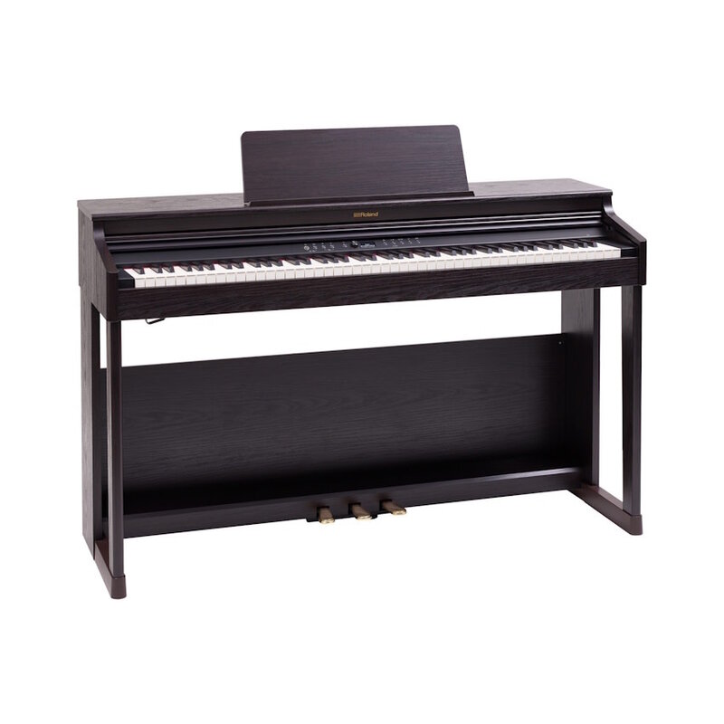 Roland NEW Roland RP701 Digital Upright Piano with Bench - Dark Rosewood