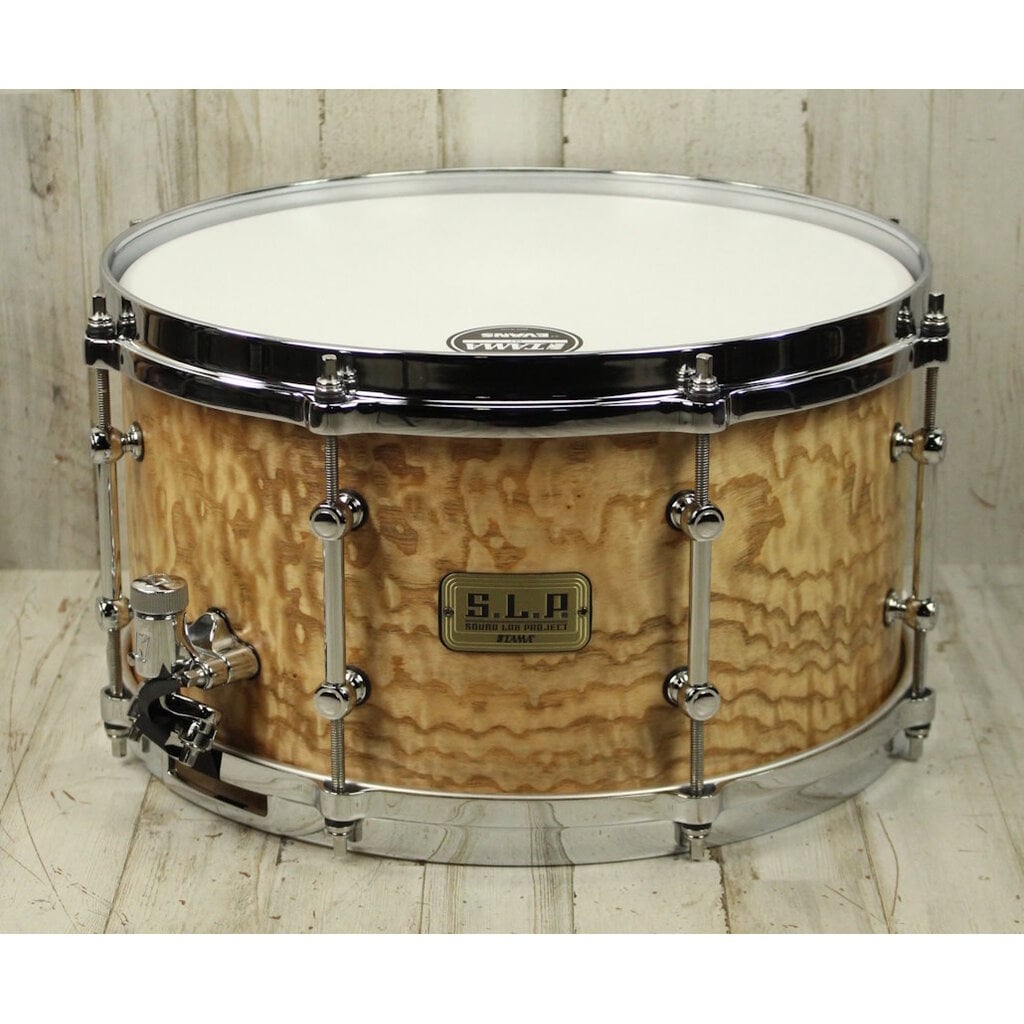 Tama DEMO Tama S.L.P. G-Maple Snare Drum - Satin Tamo Ash - 7"x13"