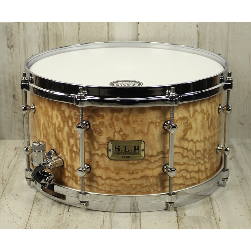 Tama DEMO Tama S.L.P. G-Maple Snare Drum - Satin Tamo Ash - 7"x13"