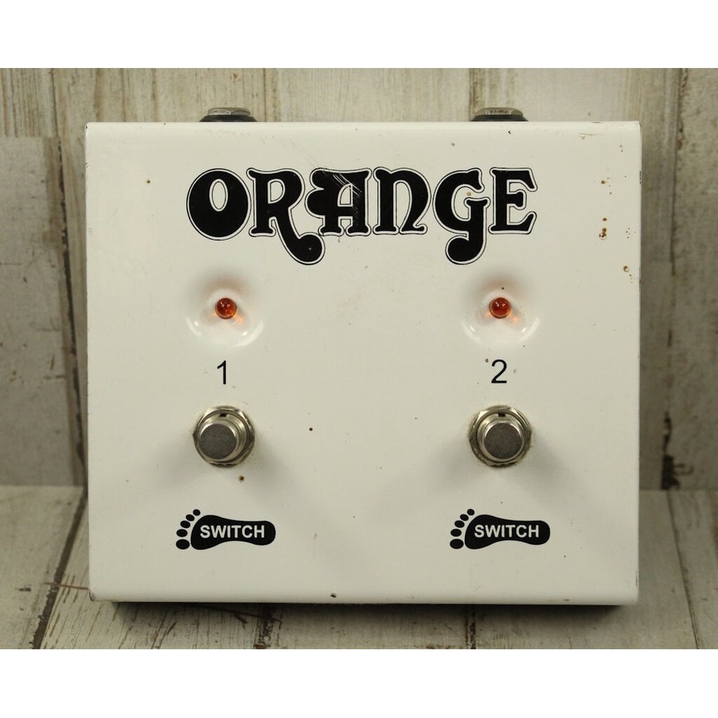 Orange USED Orange 2 Button Footswitch (050)
