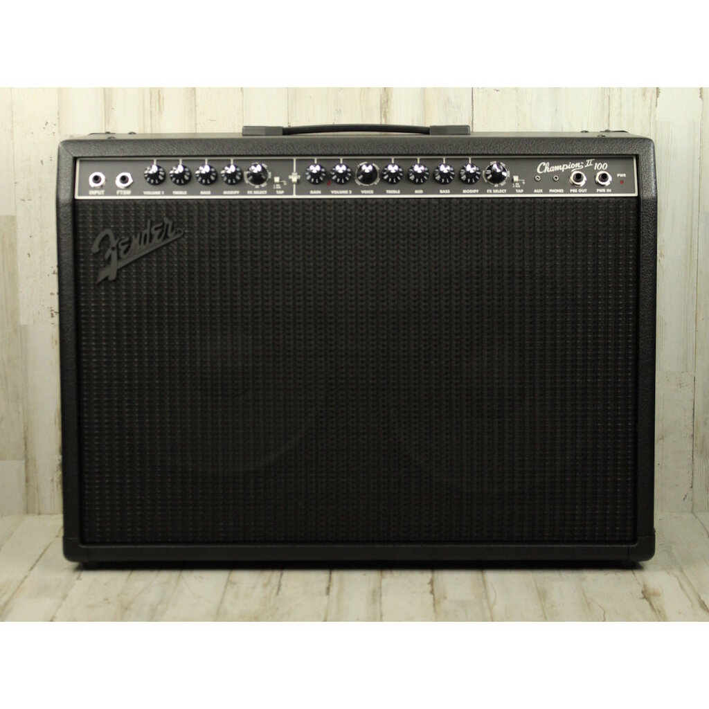 Fender DEMO Fender Champion II 100 Blackout (892)