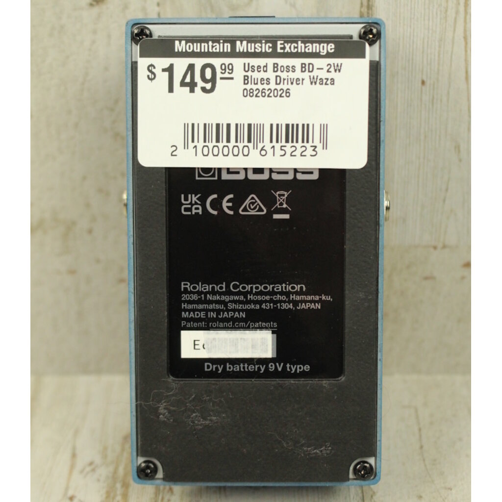 Boss USED Boss BD-2W Blues Driver Waza (010)