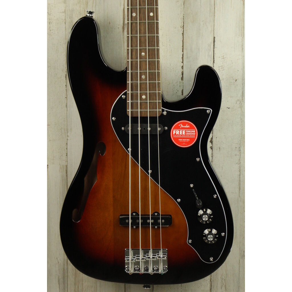 Squier DEMO Squier Paranormal Precision Bass Thinline SJ - 3-Color Sunburst (305)