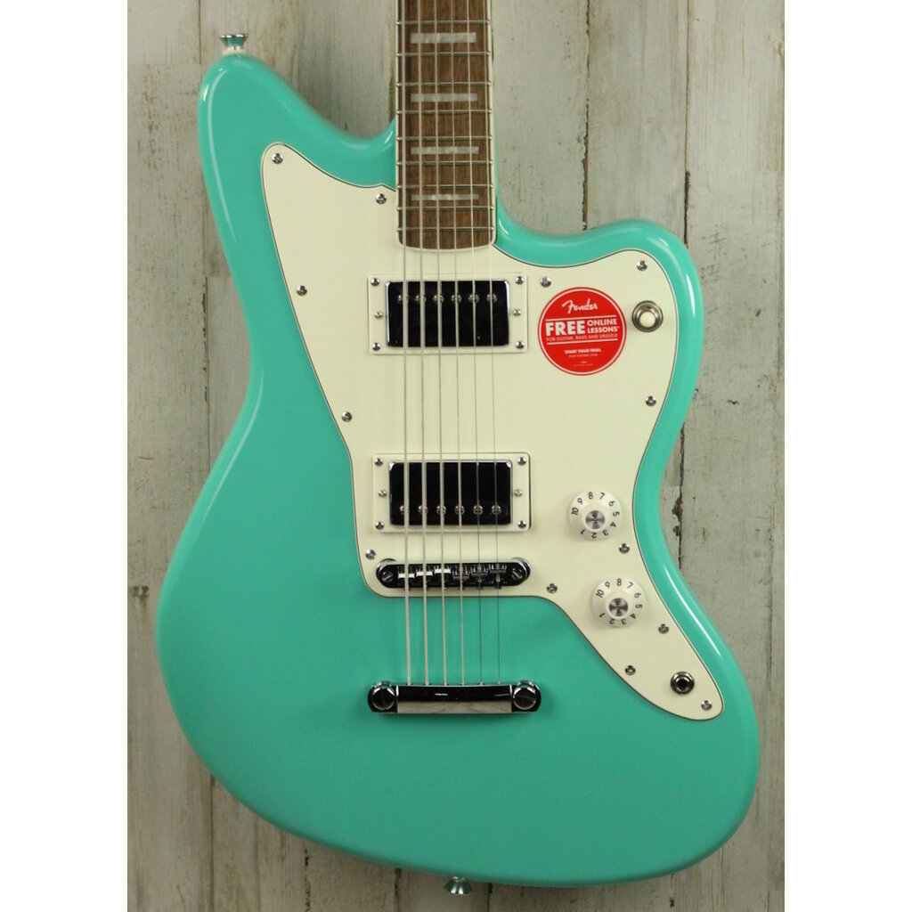 Squier DEMO Squier Paranormal Baritone Jazzmaster HH - Sea Foam Green (666)