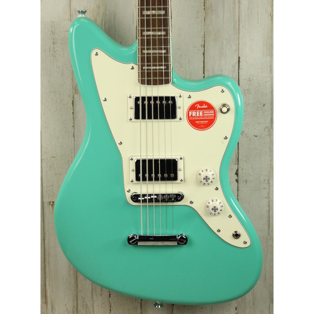 Squier DEMO Squier Paranormal Baritone Jazzmaster HH - Sea Foam Green (647)