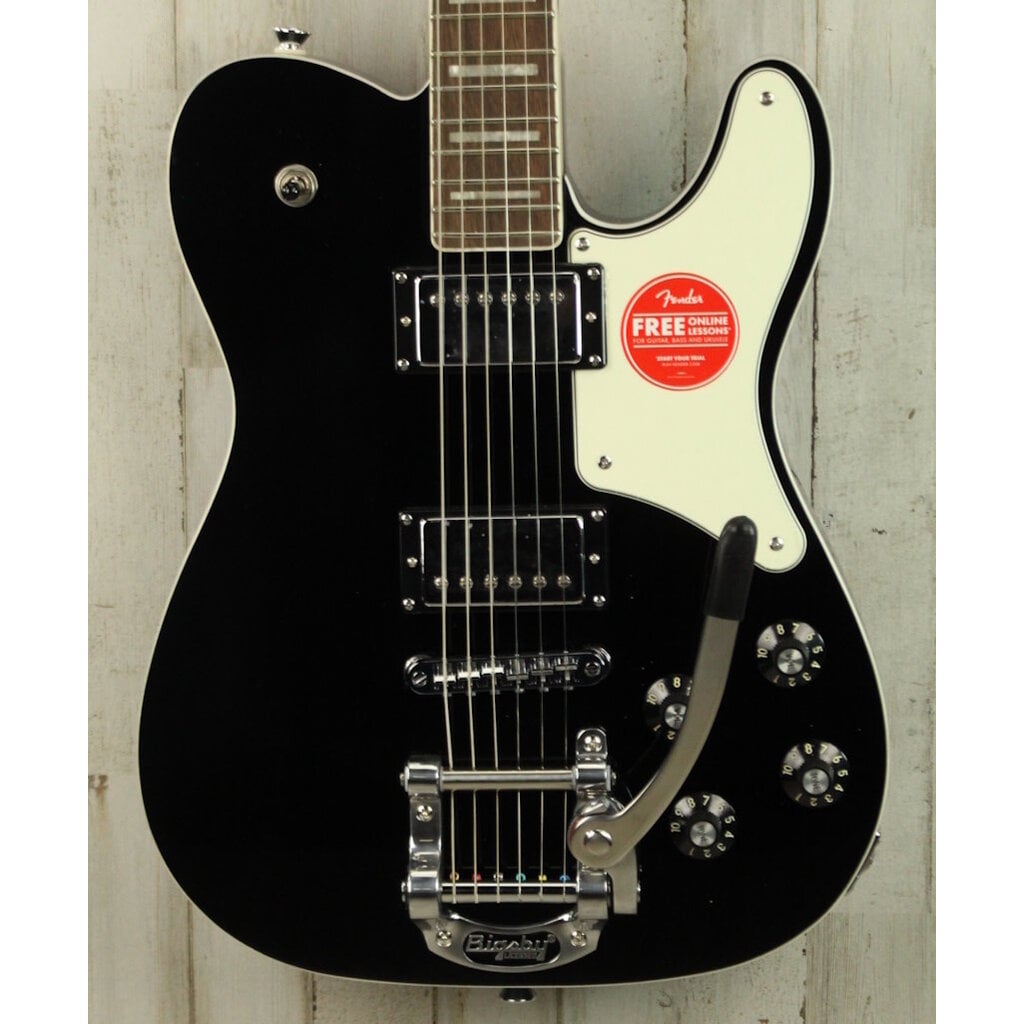 Squier DEMO Squier Paranormal Troublemaker Telecaster Deluxe Bigsby - Black (208)