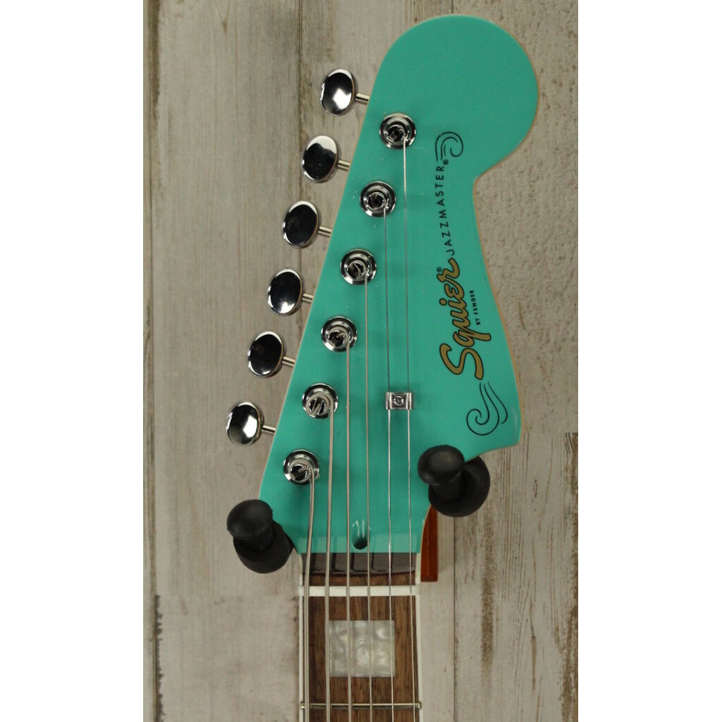 Squier DEMO Squier Paranormal Baritone Jazzmaster HH - Sea Foam Green (666)