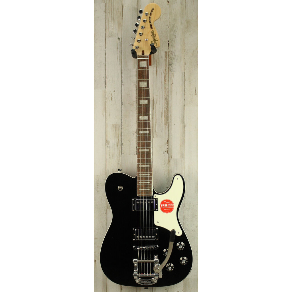 Squier DEMO Squier Paranormal Troublemaker Telecaster Deluxe Bigsby - Black (268)