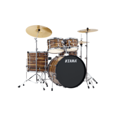 Tama NEW Tama Imperialstar 5 Piece Complete Drum Set - Coffee Teak Wrap