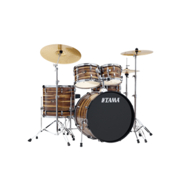 Tama NEW Tama Imperialstar 5 Piece Complete Drum Set - Coffee Teak Wrap