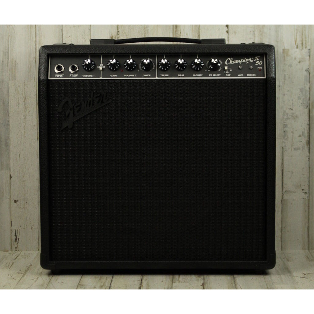 Fender DEMO Fender Champion II 50 Blackout (766)