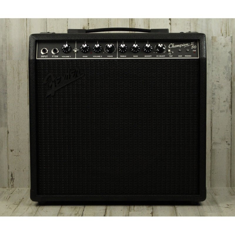 Fender DEMO Fender Champion II 50 Blackout (766)