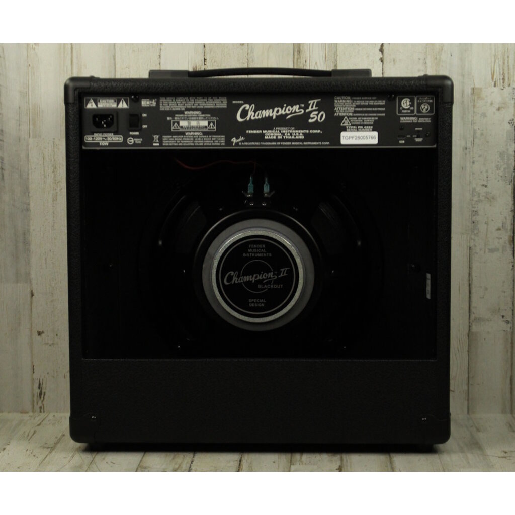 Fender DEMO Fender Champion II 50 Blackout (766)