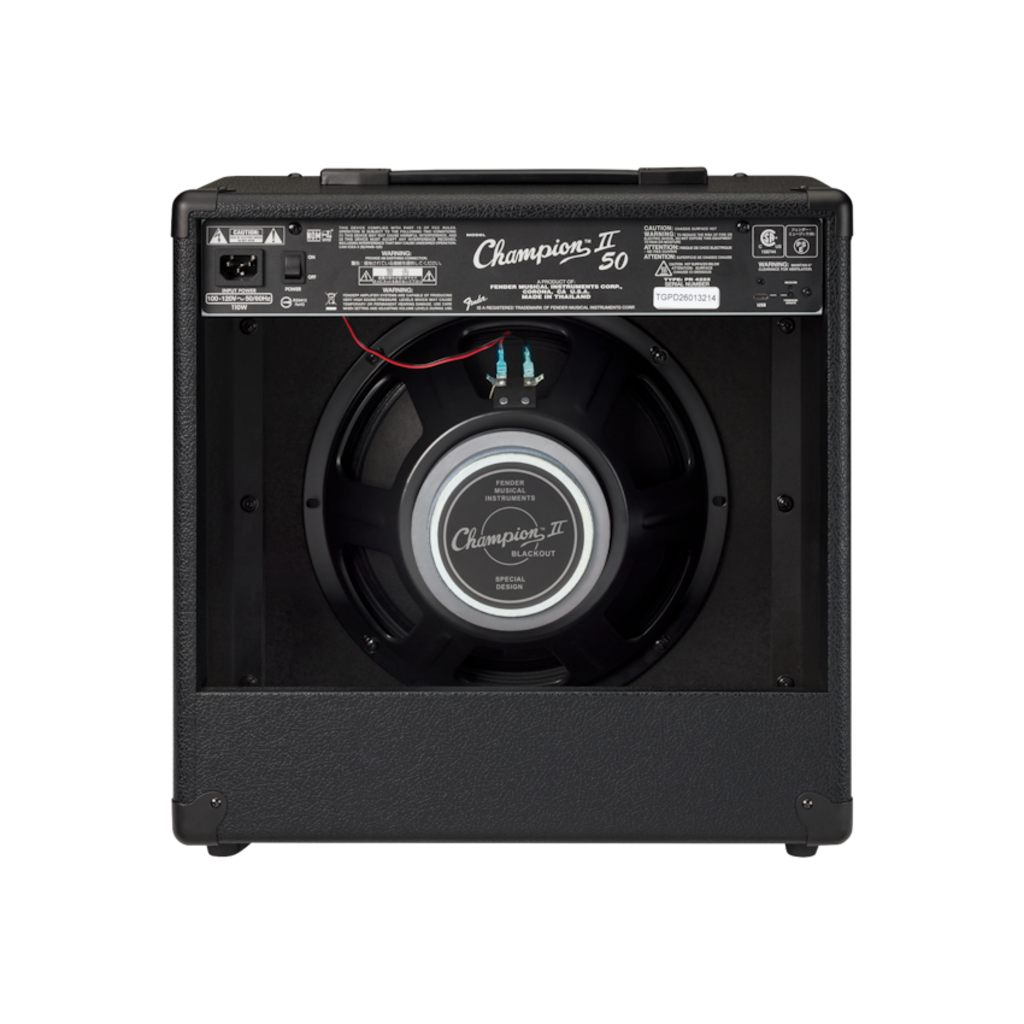 Fender NEW Fender Champion II 50 Blackout (774)