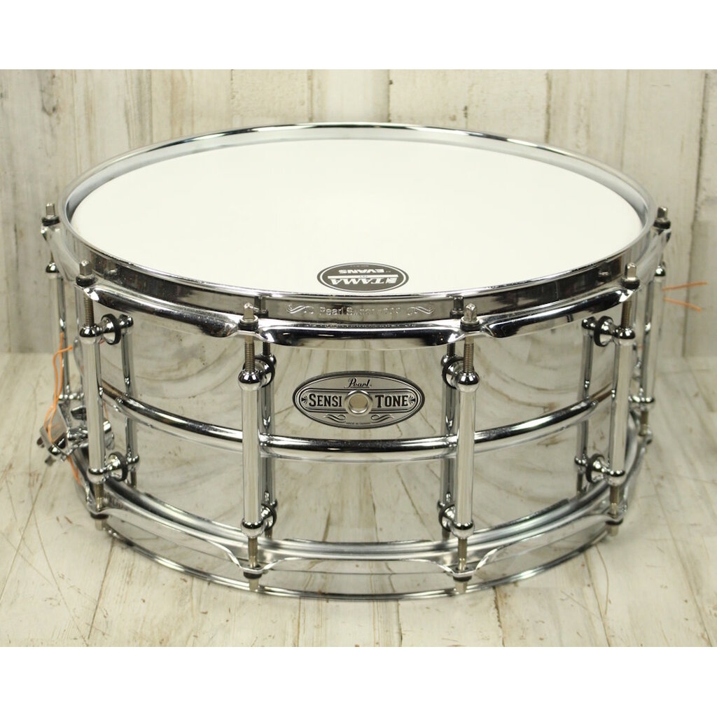 Pearl USED Pearl Sensitone Steel Snare (597)