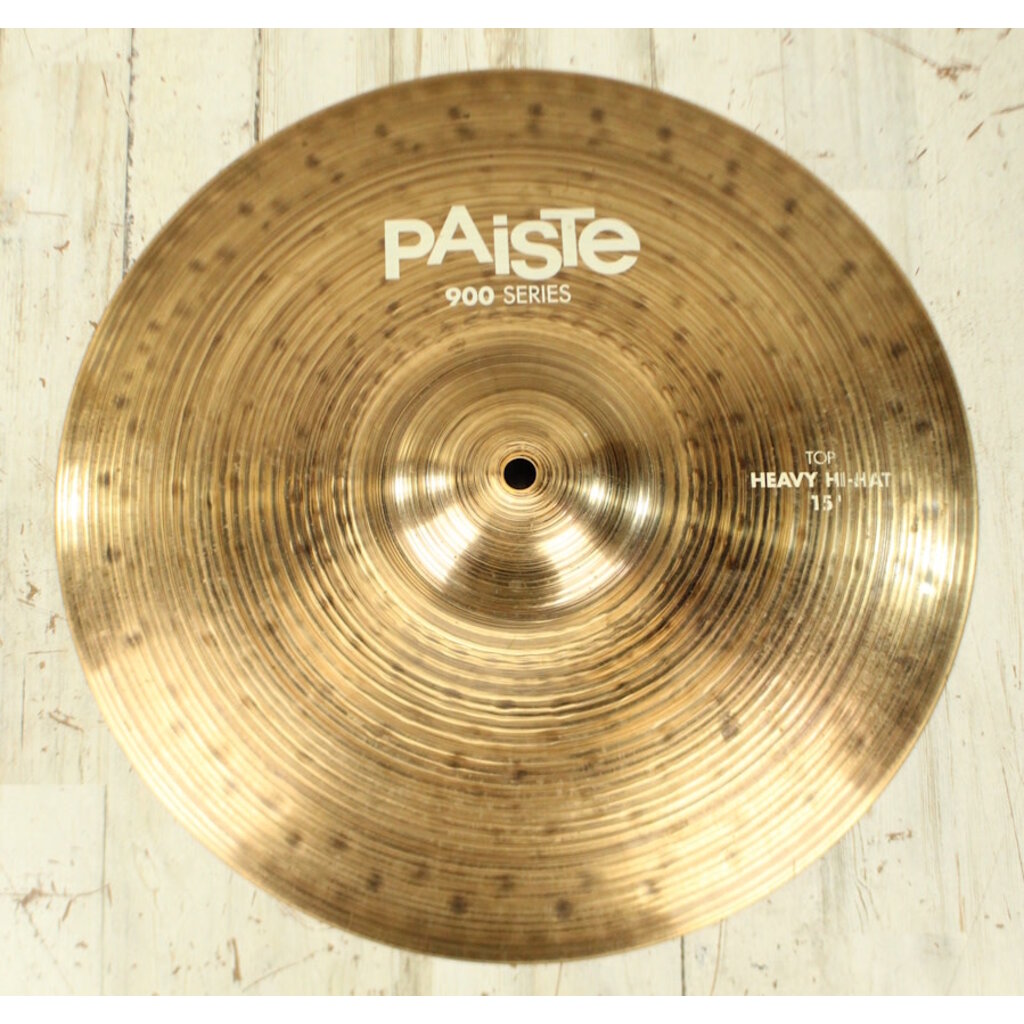 Paiste USED Paiste 900 Series Heavy Hi Hats - 15" (080)