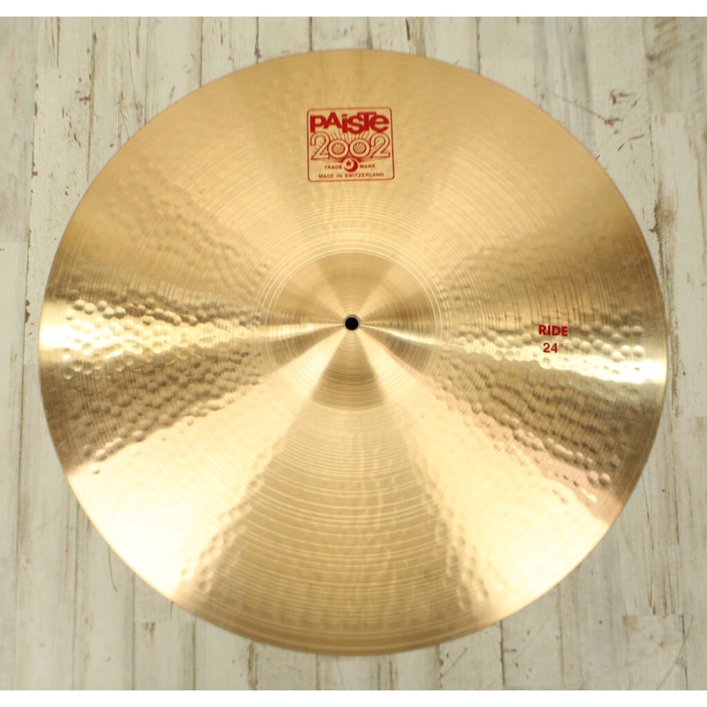 Paiste USED Paiste 2002 Ride - 24" (050)