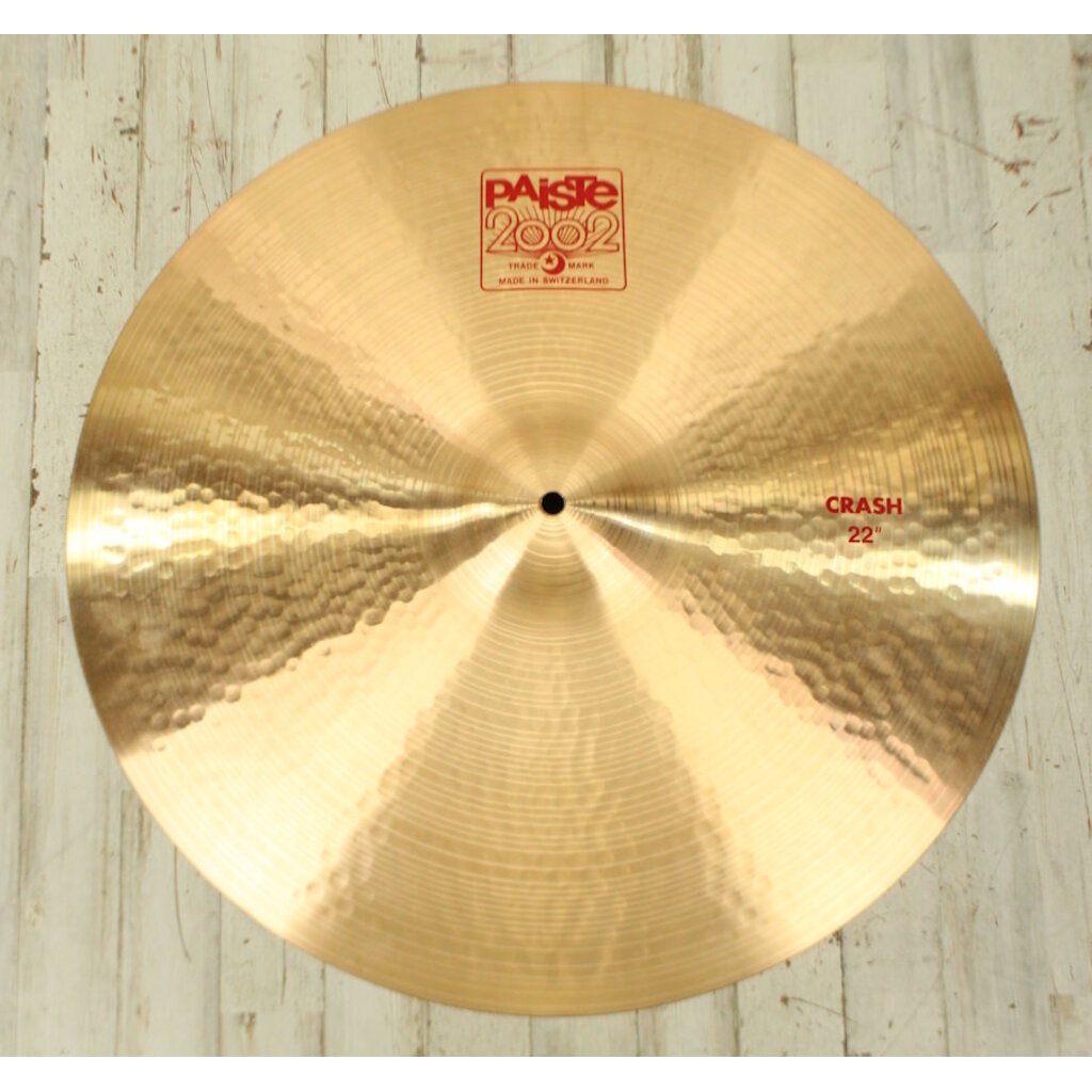 Paiste USED Paiste 2002 Crash - 22" (040)