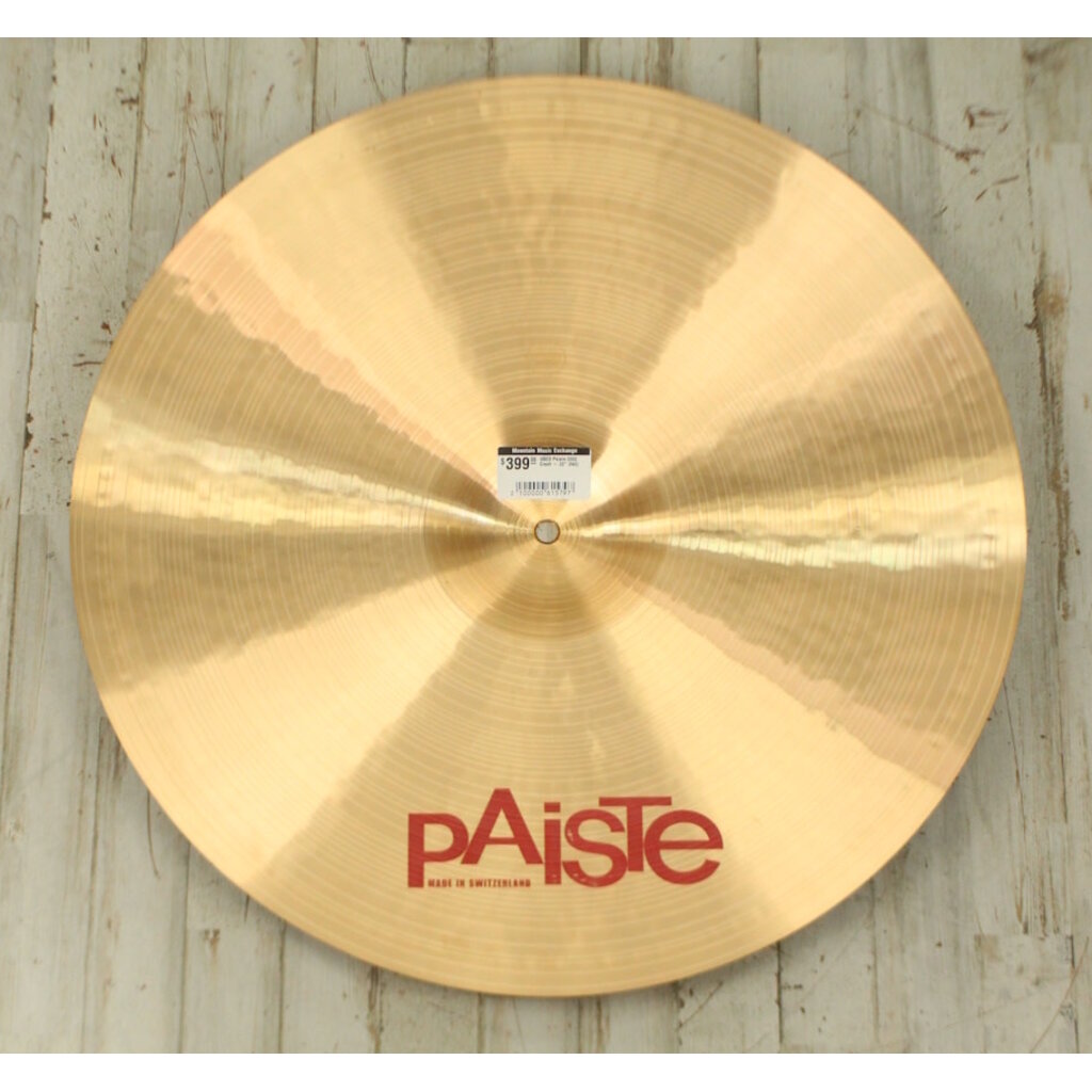Paiste USED Paiste 2002 Crash - 22" (040)