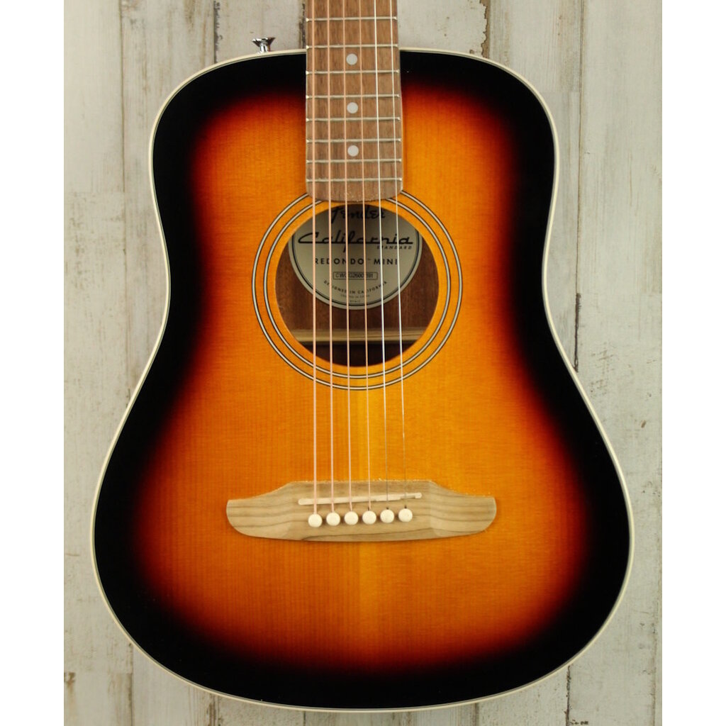 Fender DEMO Fender California Standard Redondo Mini - 3-Color Sunburst (591)