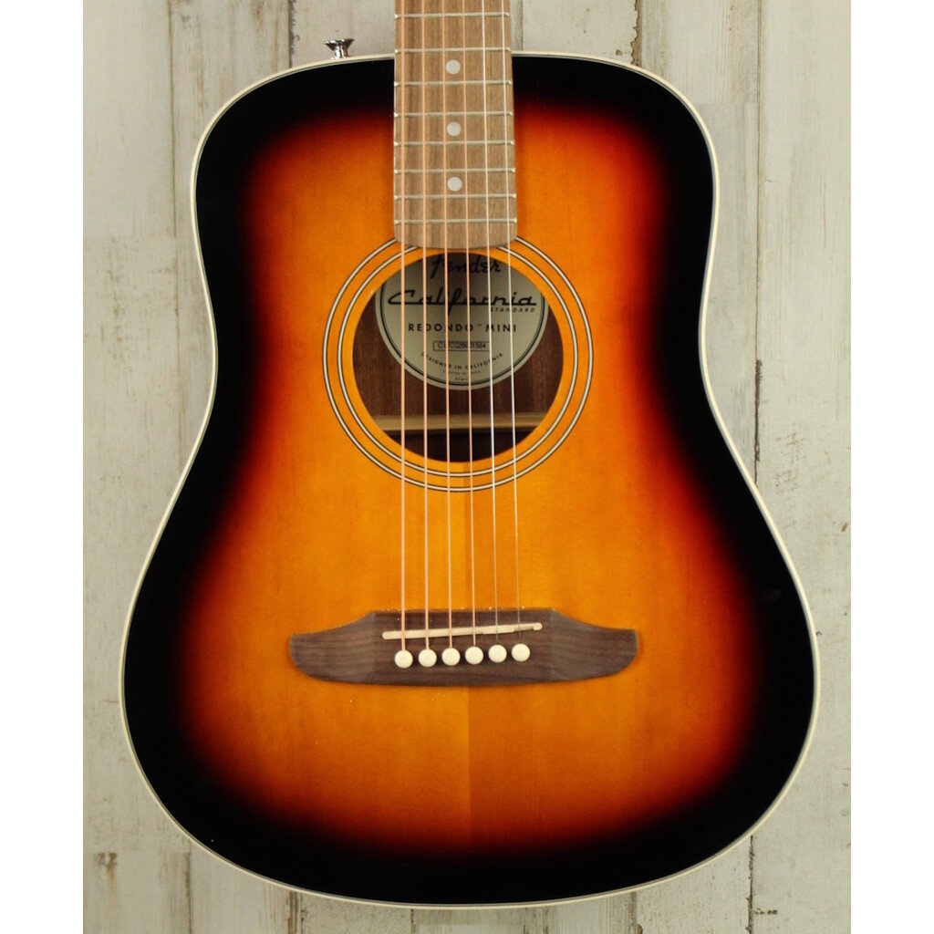 Fender DEMO Fender California Standard Redondo Mini - 3-Color Sunburst (584)