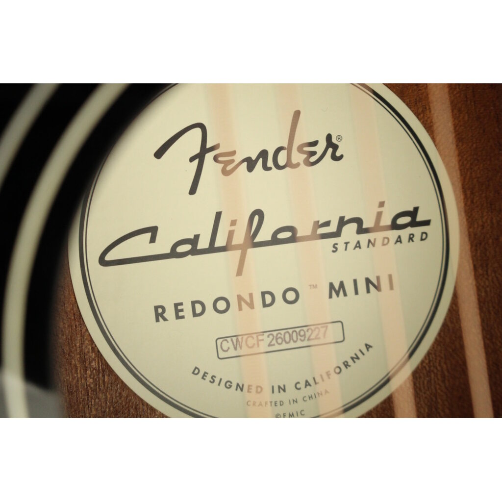 Fender DEMO Fender California Standard Redondo Mini - Black (227)