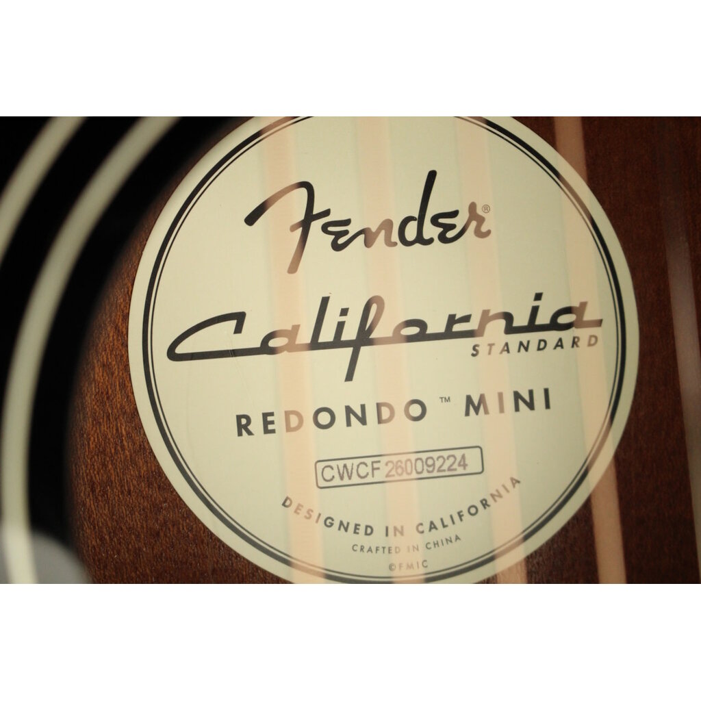 Fender DEMO Fender California Standard Redondo Mini - Black (224)