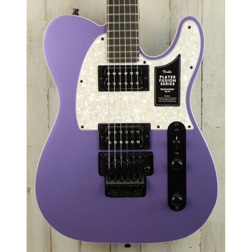 Fender DEMO Fender Limited Edition Player Fusion Telecaster HH Floyd Rose - Aura Metallic (526)