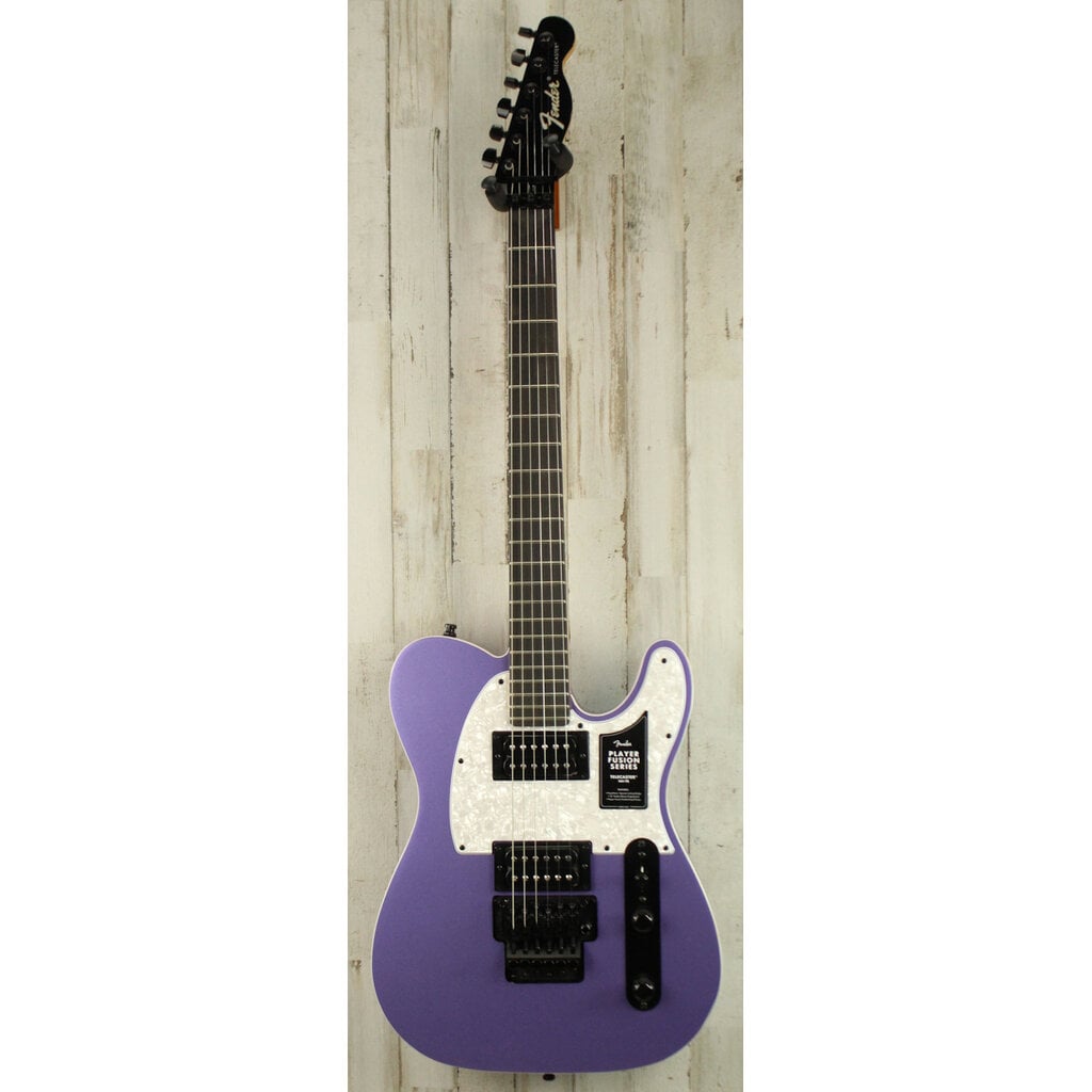 Fender DEMO Fender Limited Edition Player Fusion Telecaster HH Floyd Rose - Aura Metallic (526)