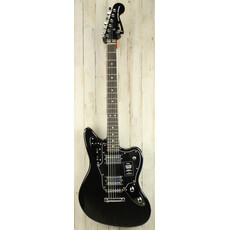 Fender DEMO Fender Limited Edition Player Fusion Jaguar Baritone - Black (356)