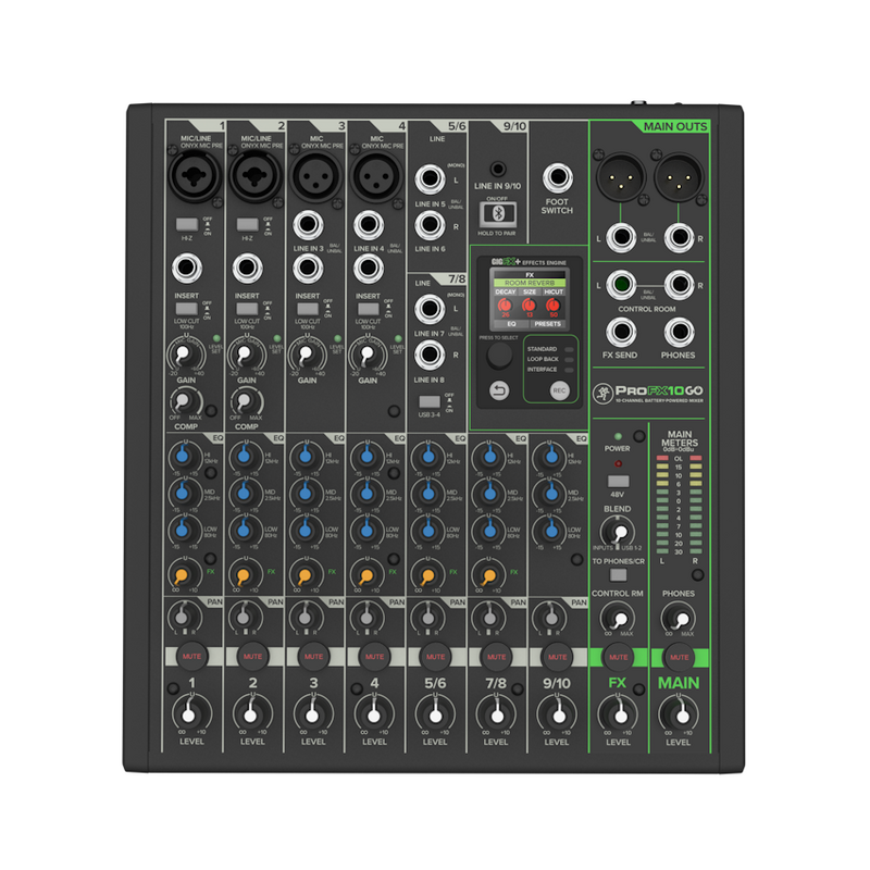 Mackie NEW Mackie ProFX10 Go