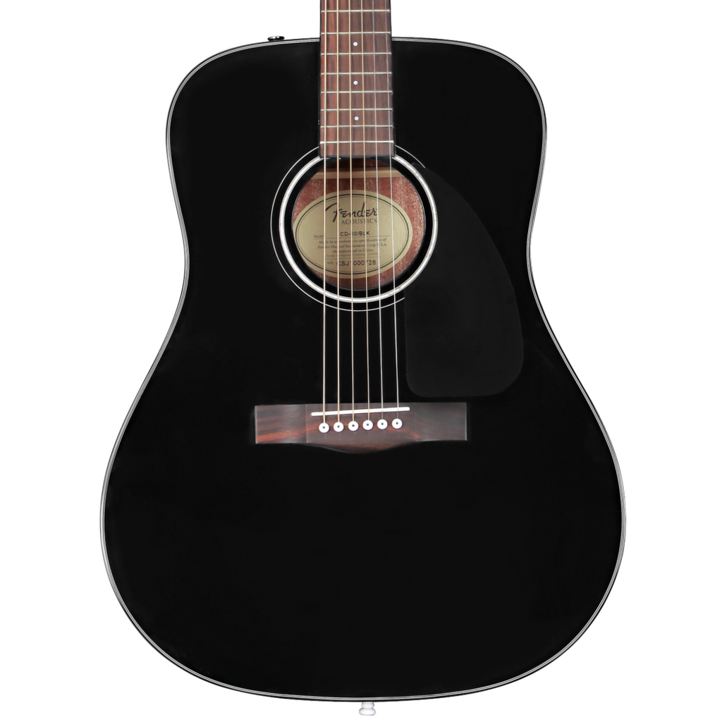 Fender NEW Fender CD-60 Dreadnought V3 w/Case - Black