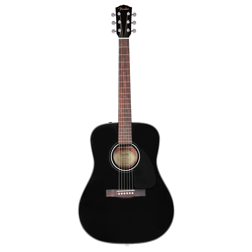 Fender NEW Fender CD-60 Dreadnought V3 w/Case - Black