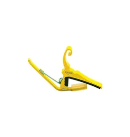 Kyser NEW Kyser KG6 Guitar Capo - Yellow