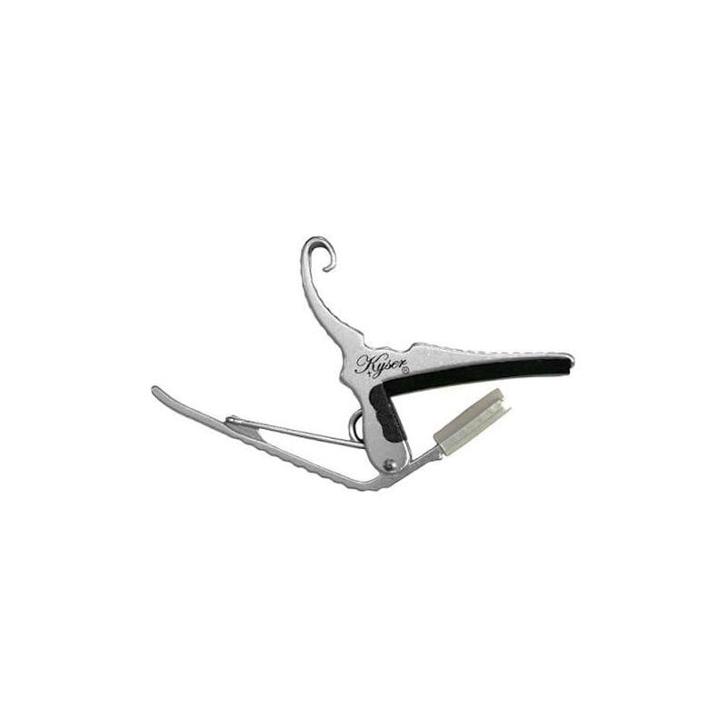 Kyser NEW Kyser KG6 Guitar Capo - Silver