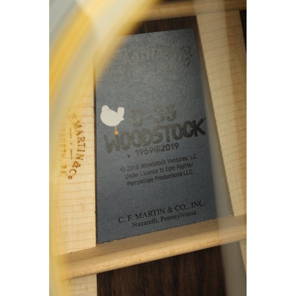 Martin USED 2019 Martin D-35 Woodstock 50th Anniversary (669)