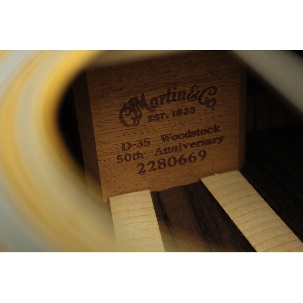 Martin USED 2019 Martin D-35 Woodstock 50th Anniversary (669)