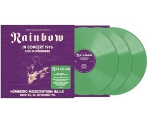 NEW Rainbow- Live In Nurnberg 1976-3xLP Green Vinyl - Mountain