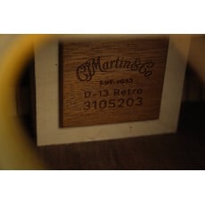 Martin NEW Martin Road Series D-13E Retro Walnut - Natural Aging Toner (203)